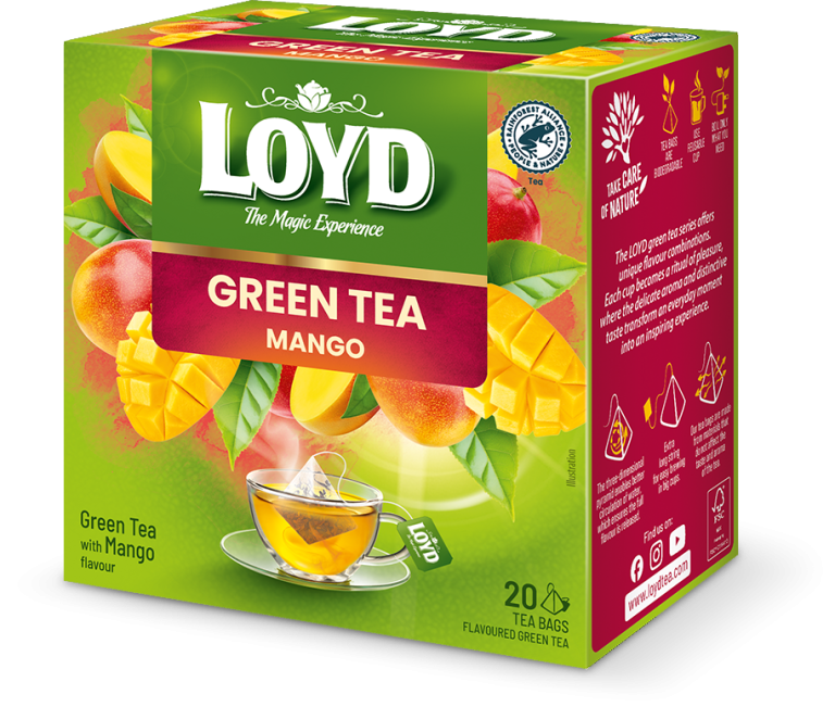 Zielona herbata z mango