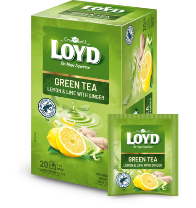 ZIELONA Z CYTRYNĄ, IMBIREM LOYD