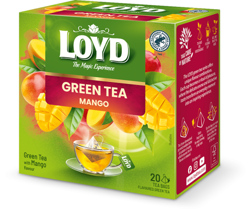 Zielona herbata z mango